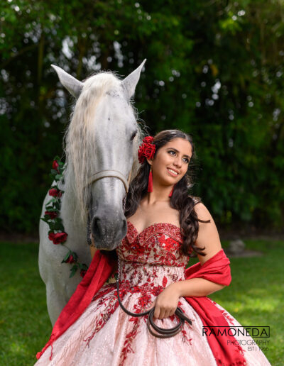 Ranchera Style Ramoneda Photography quince dress