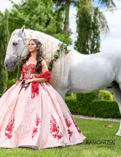 Ranchera Style Ramoneda Photography quince dress