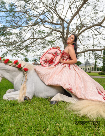 Ranchera Style Ramoneda Photography quince dress