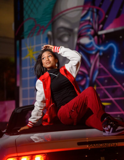 Wynwood Walls Ramoneda Photography quince dress