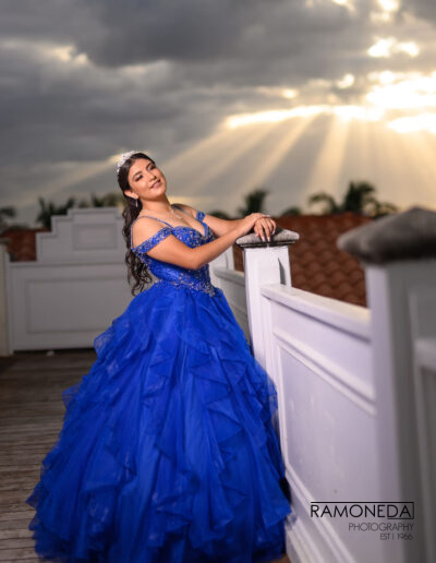 Versace Mansion Ramoneda photography quinceañera dress miami