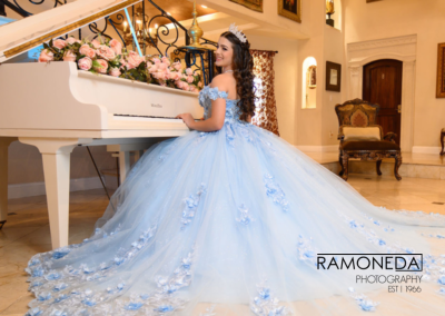 Dress sky blue quince | Ramoneda Photo