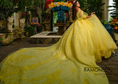 Dress yellow princes | Ramoneda Photo