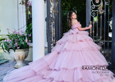 Dress quince princes coral | Ramoneda Photo