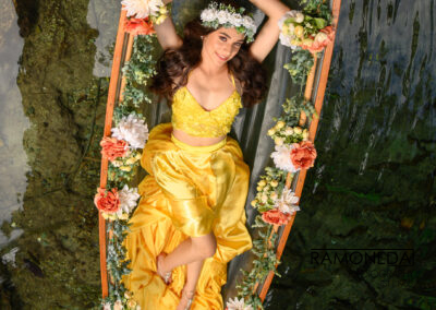 Ramoneda quince photography and dress miami secret garden