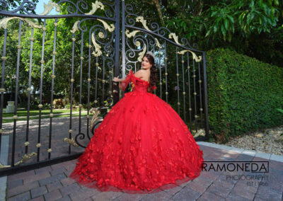 Ramoneda quince photography and dress miami villa toscana