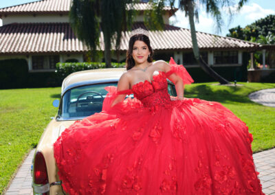 Ramoneda quince photography and dress miami villa toscana