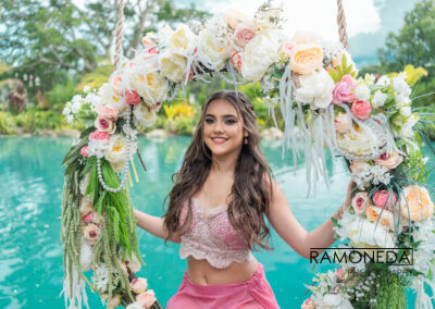 Ramoneda quince photography and dress orlando tampa blue lagoon