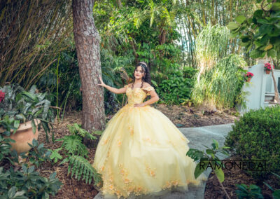 Ramoneda quince photography and dress orlando tampa hollis garden