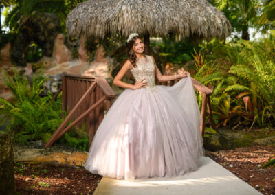 Ramoneda quince photography and dress miami secret garden