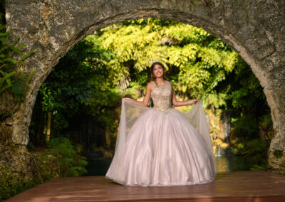 Ramoneda quince photography and dress miami secret garden