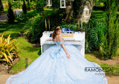 Ramoneda quince photography and dress orlando tampa blue lagoon