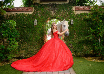 Ramoneda quince photography and dress miami villa toscana