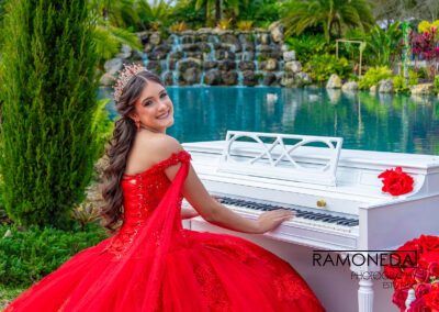 Ramoneda quince photography and dress orlando tampa blue lagoon