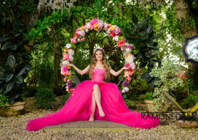 Ramoneda quince photography and dress miami villa toscana